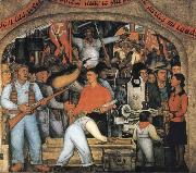 Diego Rivera Song oil painting on canvas